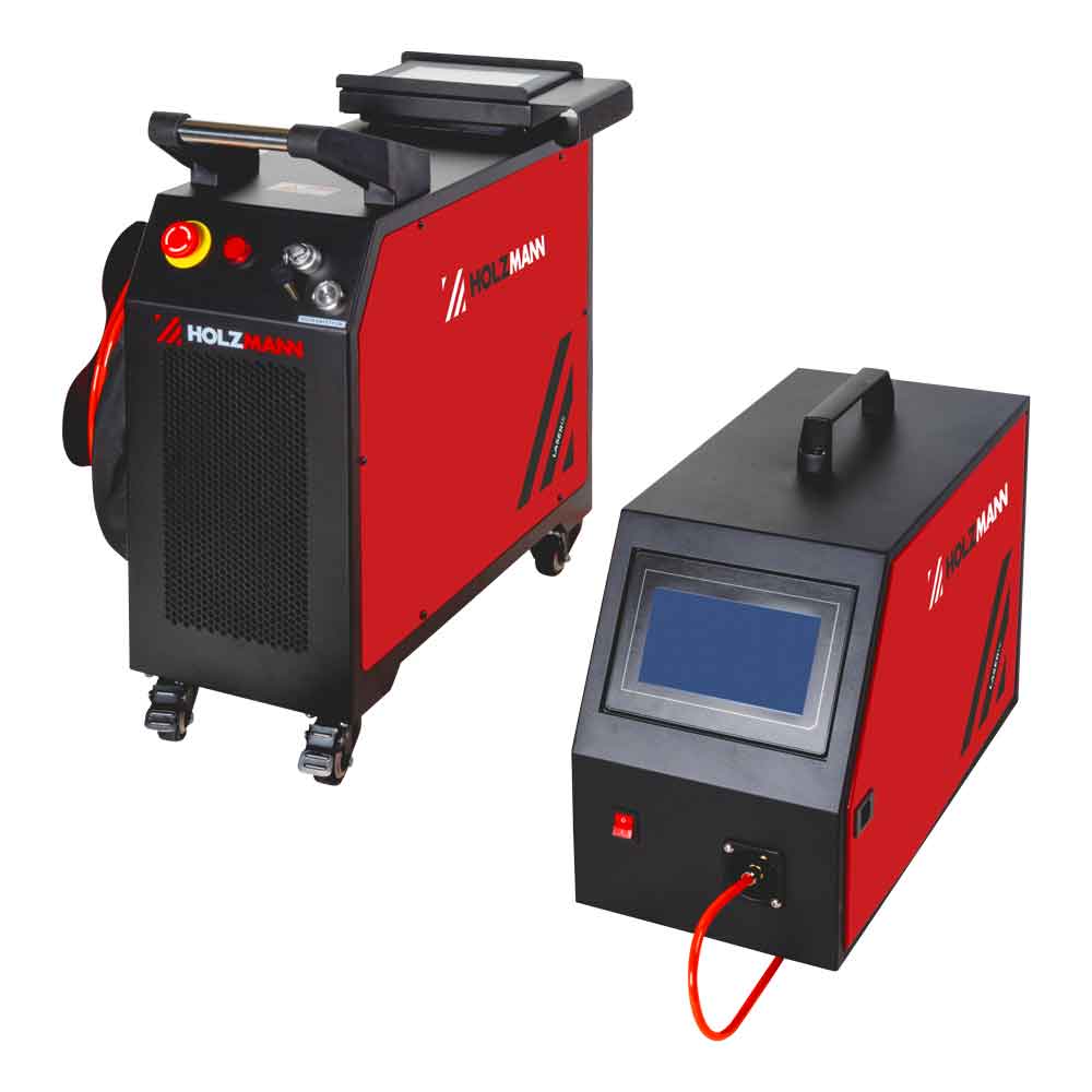 Spawarka, przecinarka laserowa Holzmann LASER12 (chłodzona powietrzem) oczyszczarka, czyszczarka, odrdzewiacz