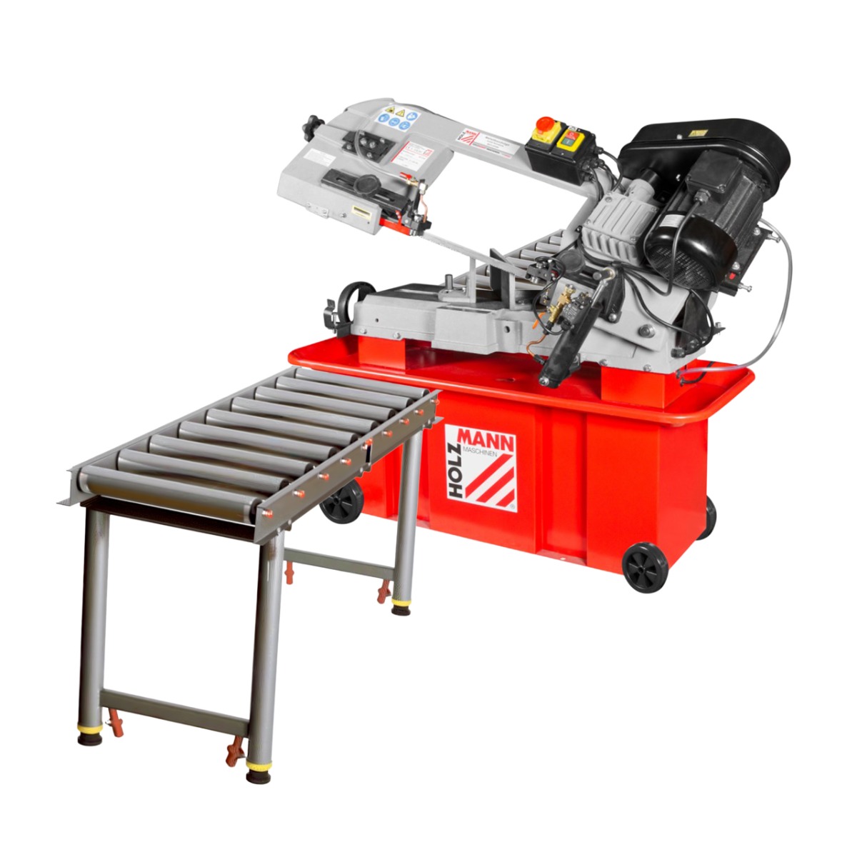 Piła taśmowa do metalu HOLZMANN BS712TOP, 2xpodajnik rolkowy Holzmann RB9L